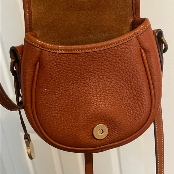 Dooney & Bourke Tan Leather Crossbody Bag - Picture 7 of 16